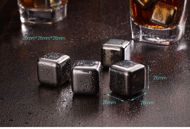 Stainless Steel Ice Cubes