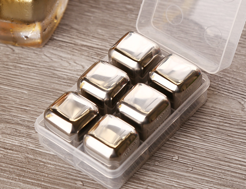 Stainless Steel Ice Cubes