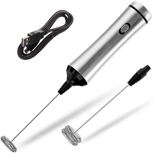 Milk Frother & Mixer (Rechargeable)