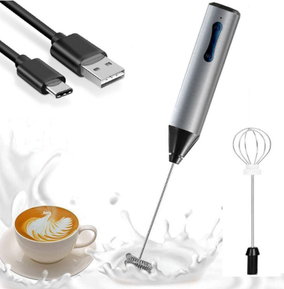 Milk Frother & Mixer (Rechargeable)