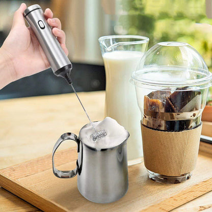 Milk Frother & Mixer (Rechargeable)