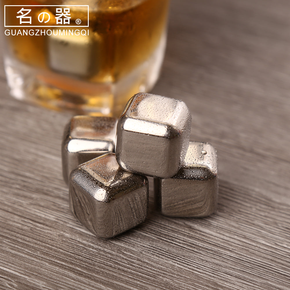 Stainless Steel Ice Cubes